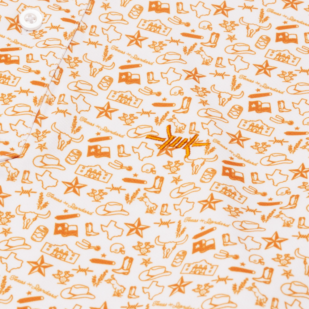 Traditions Polo - Texas Icons Burnt Orange