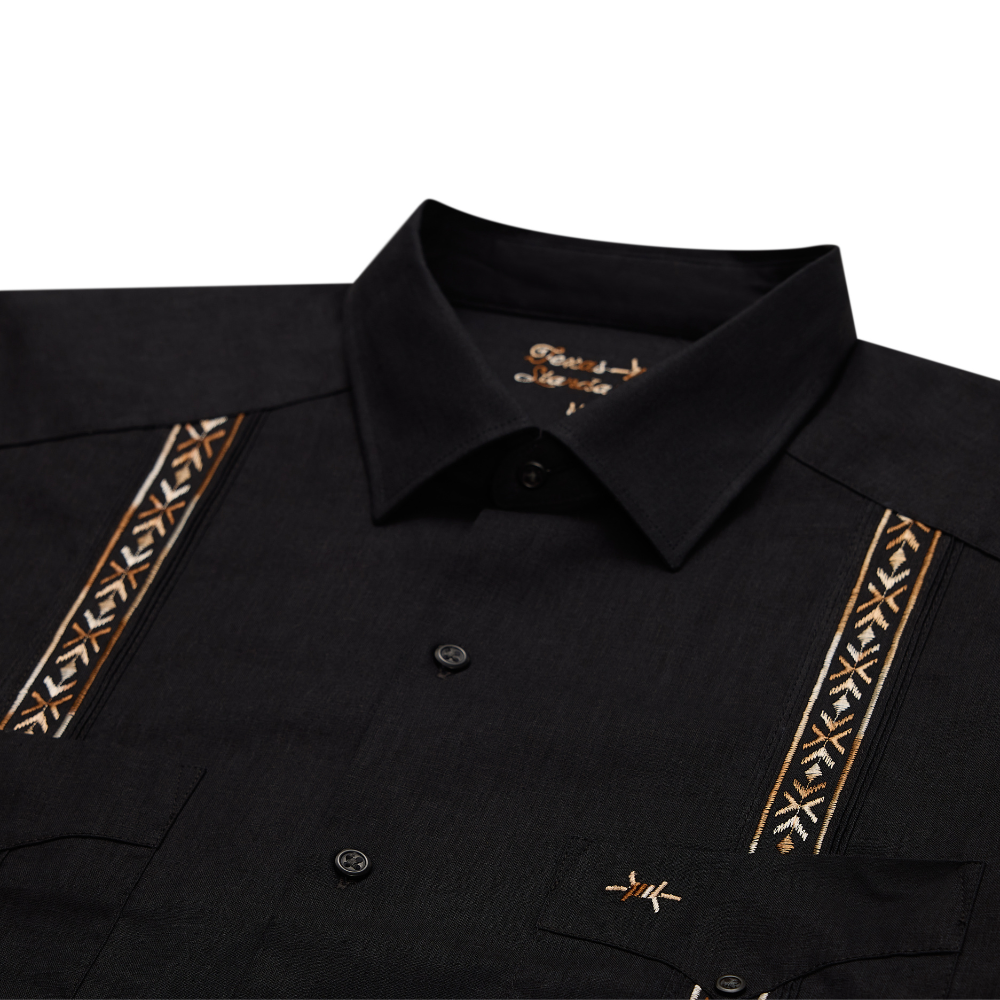 Tejas Guayabera - Diablo Cuero