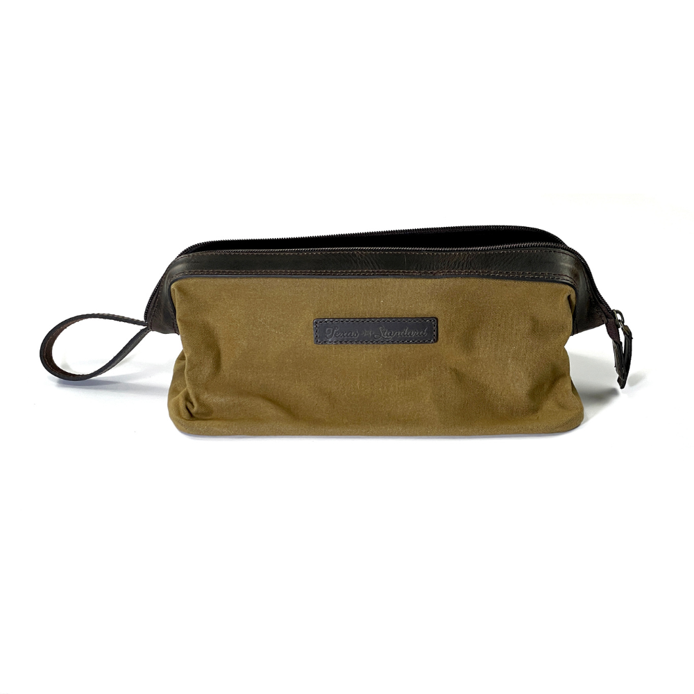 Waxed Canvas Utility Case - Lowlands Tan