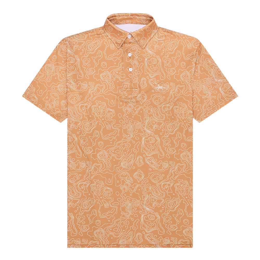 Traditions Polo - Big Bend Topo Burnt Orange