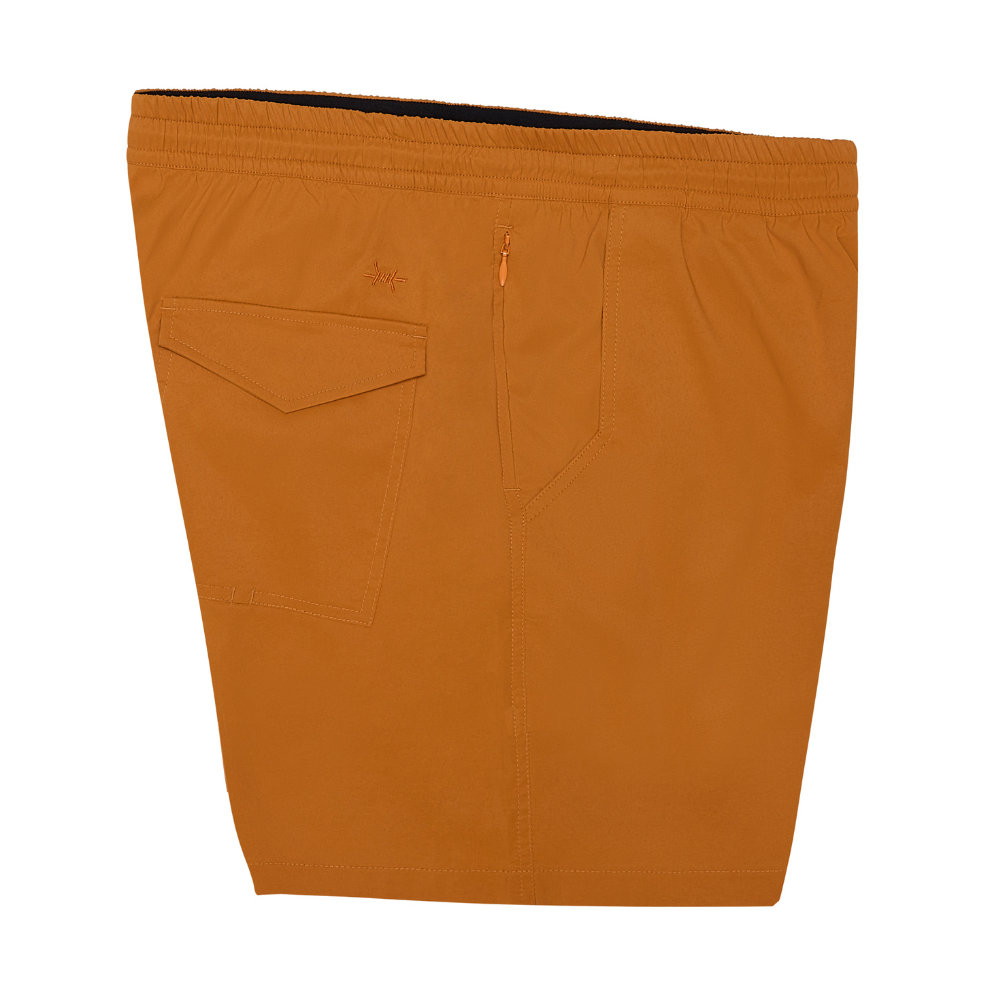 Waterloo Swim Shorts - 5 in Inseam - Burnt Orange
