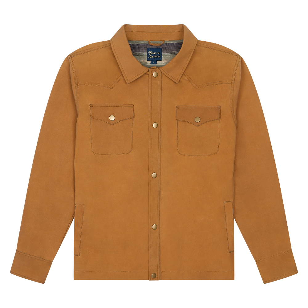 Waxed Canvas Field Jacket - Lowlands Tan