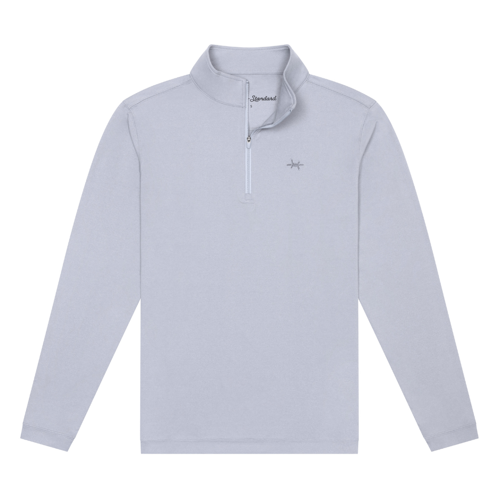 Performance Hybrid Quarter Zip - Mist