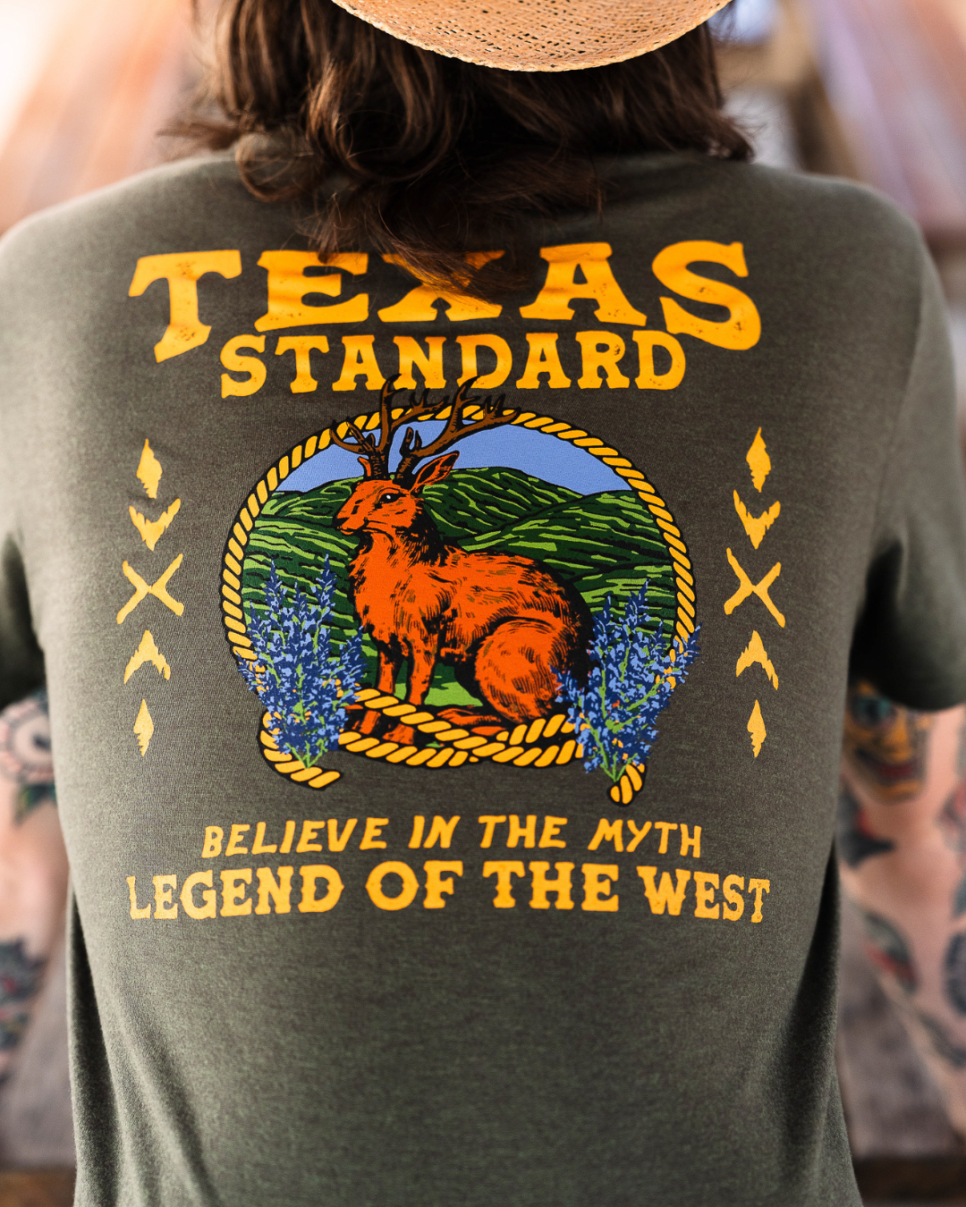 Heritage Printed Tee - Jackalope