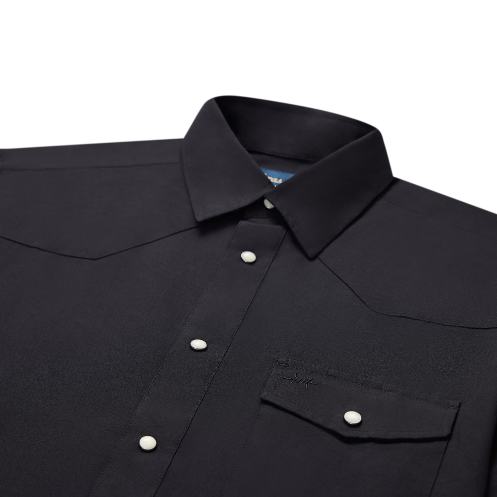 Western Field Shirt Short Sleeve - Cannon Black