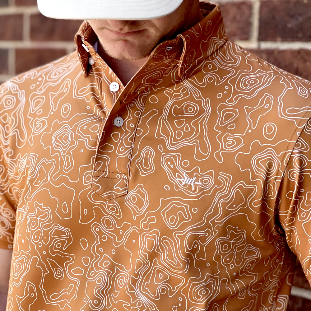 Traditions Polo - Big Bend Topo Burnt Orange