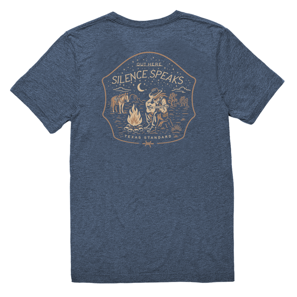 Heritage Printed Tee - Silence Speaks