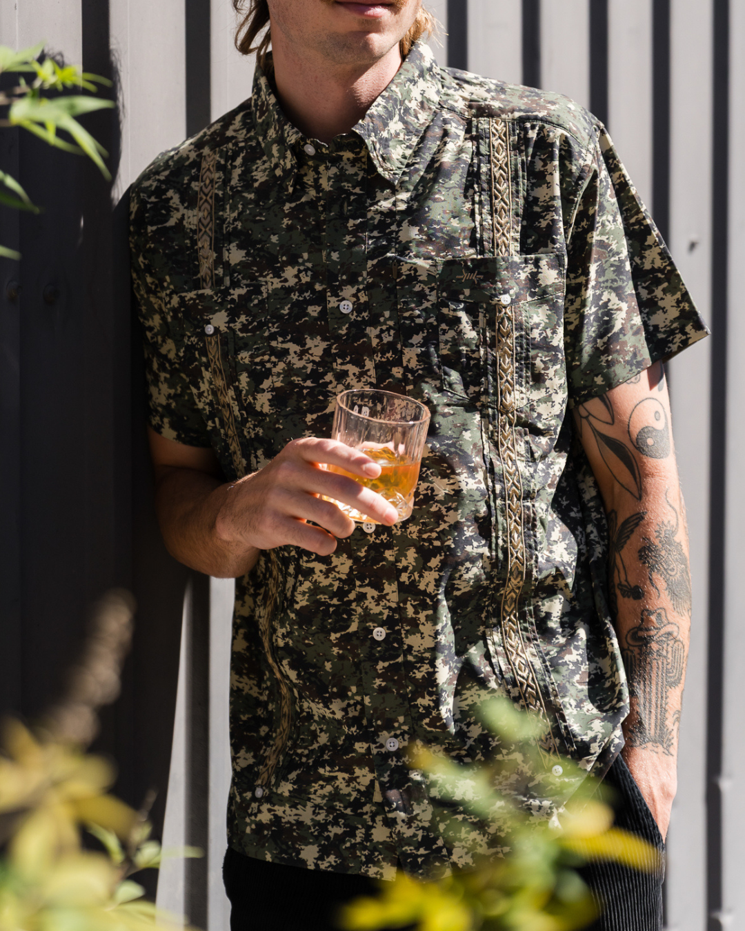 Guayabera Libre - Field Camo