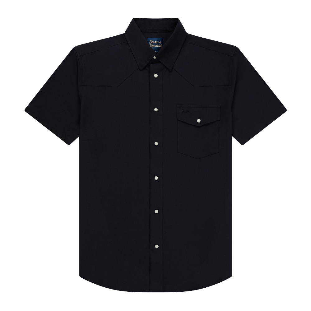 Western Field Shirt Short Sleeve - Cannon Black