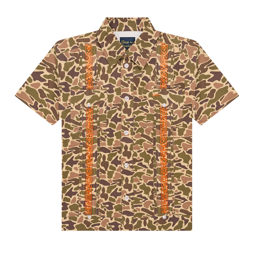 Guayabera Libre Kids - Tejas Camo