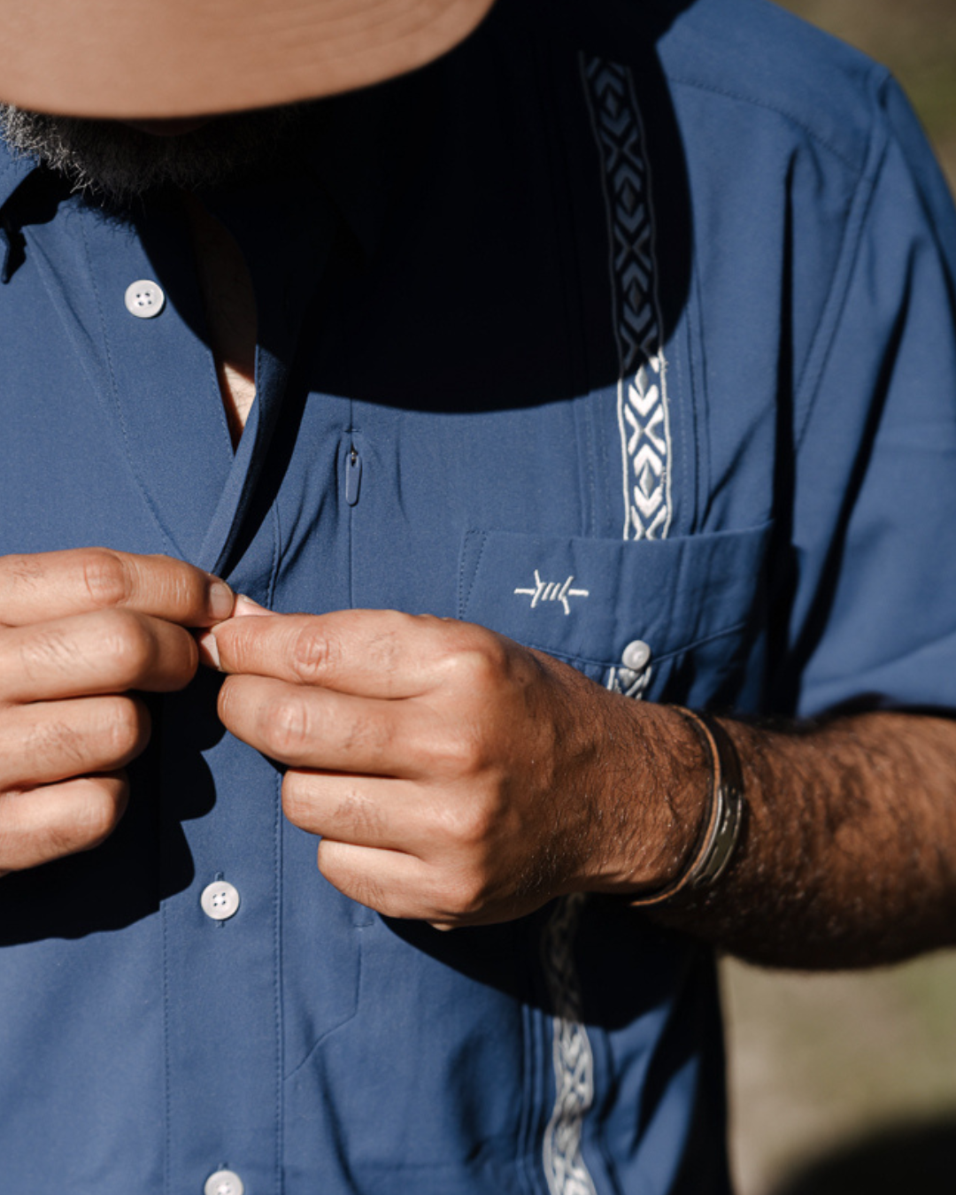 Guayabera Libre - Armada Plata