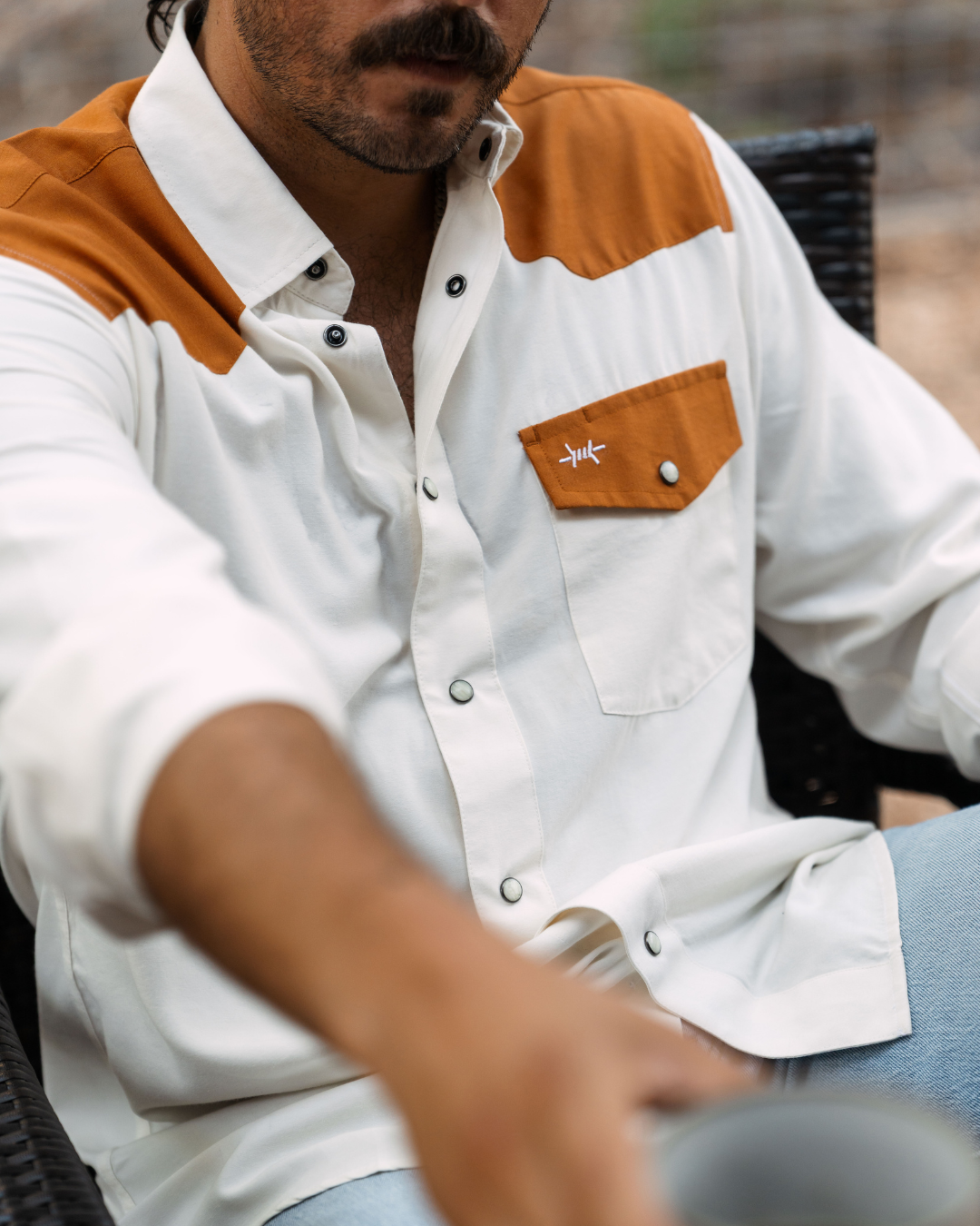 Western Field Shirt - Frontera Burnt Orange