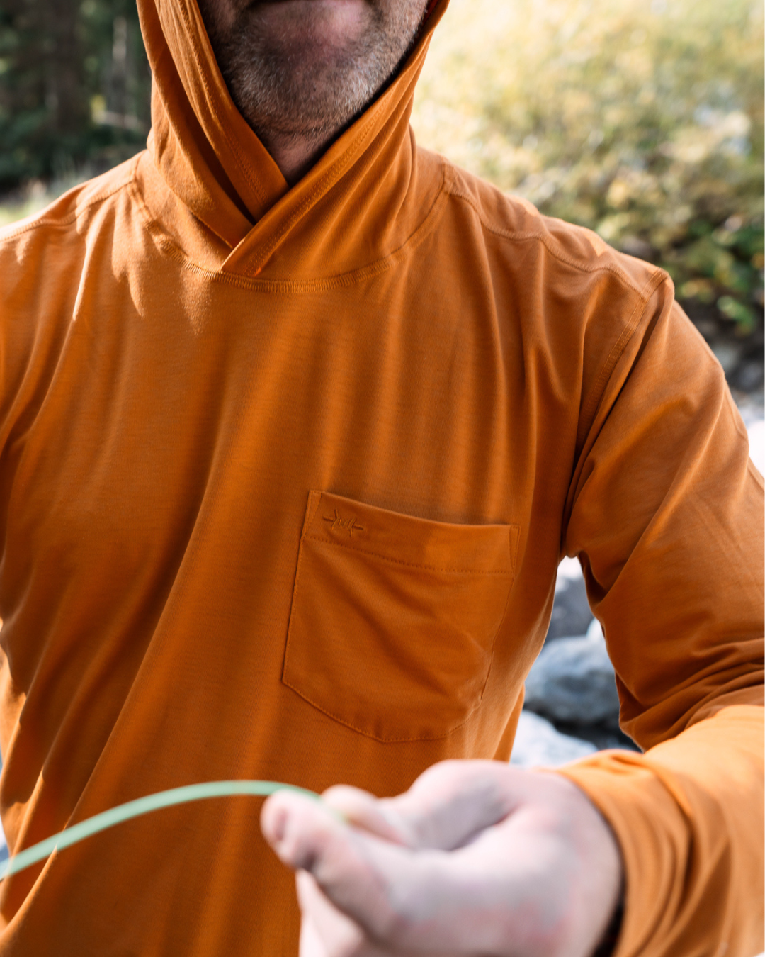 Brazos Hoodie - Burnt Orange