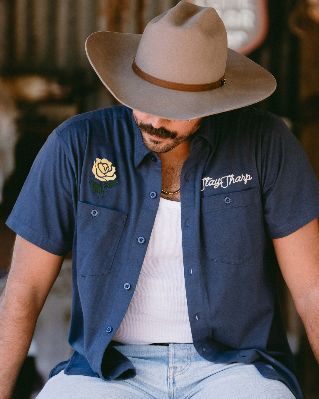 Drifter Shirt - Yellow Rose