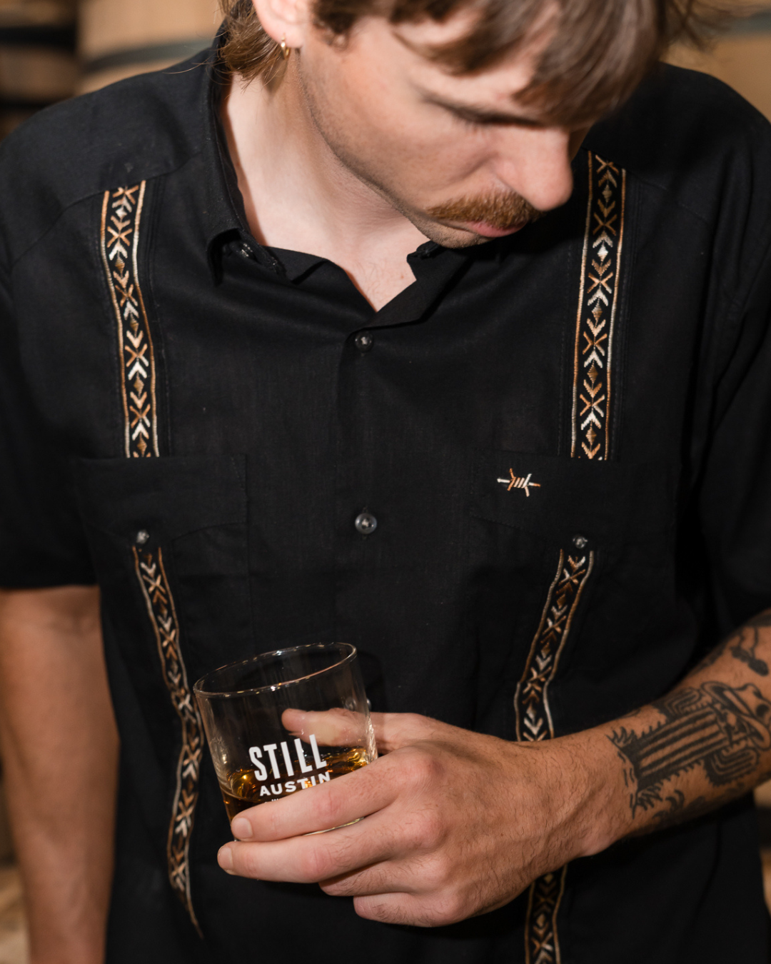 Tejas Guayabera - Diablo Cuero