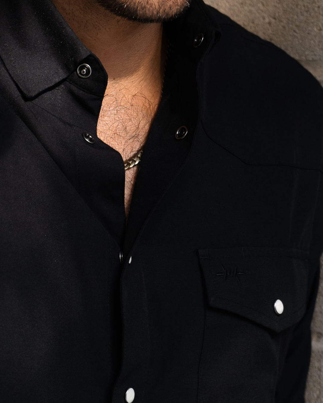 Western Field Shirt Short Sleeve - Cannon Black