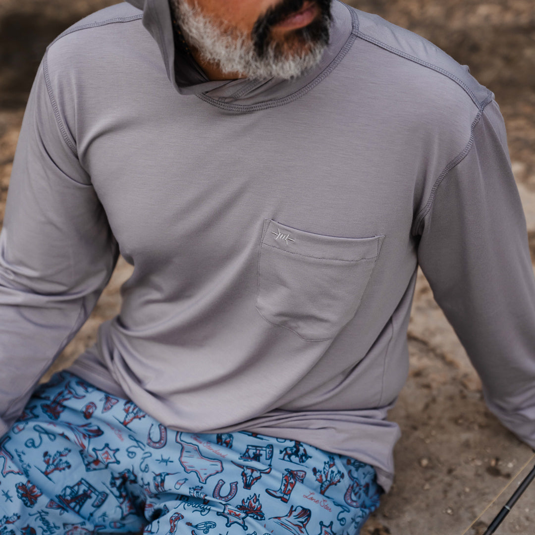 Brazos Hoodie - Mockingbird Gray