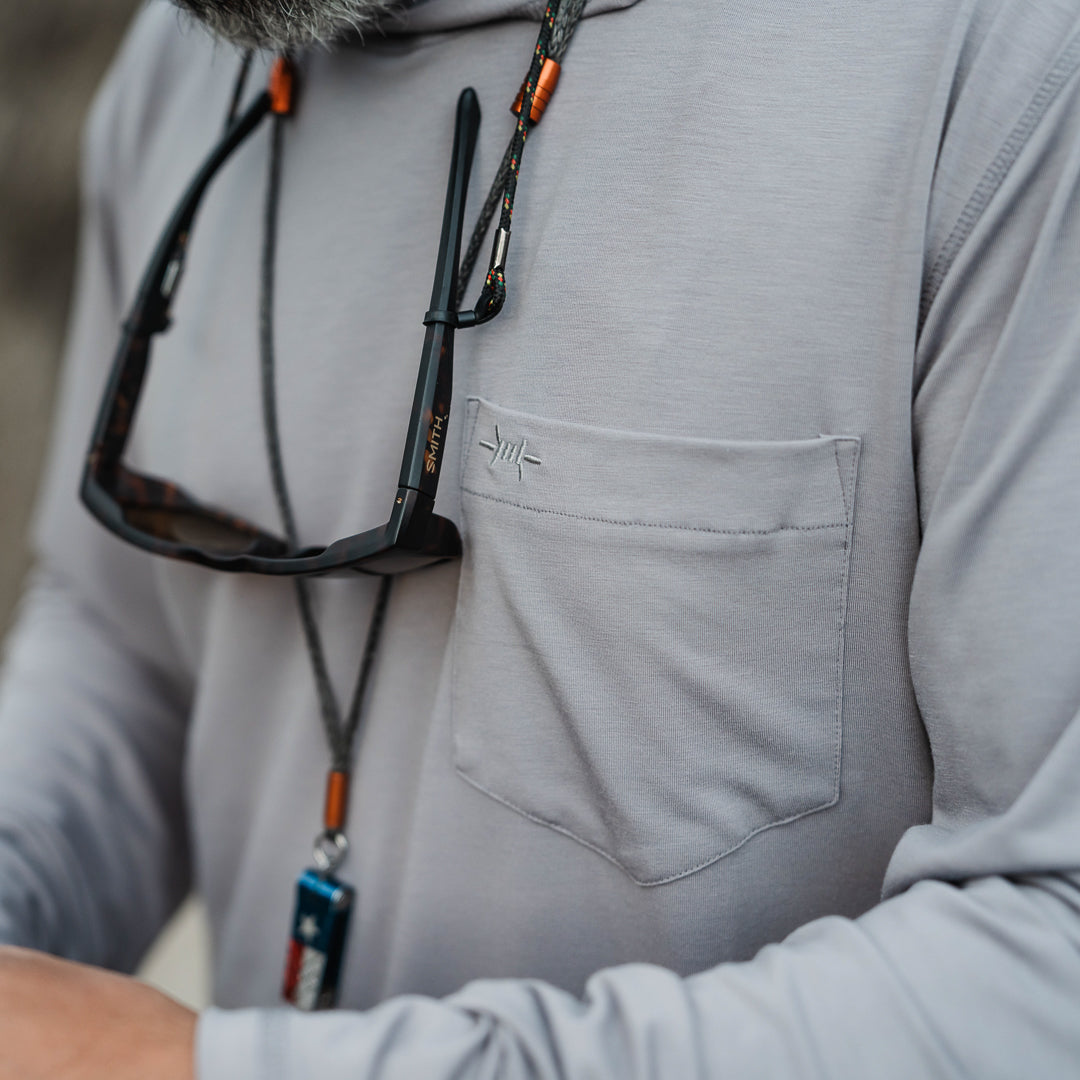 Brazos Hoodie - Mockingbird Gray