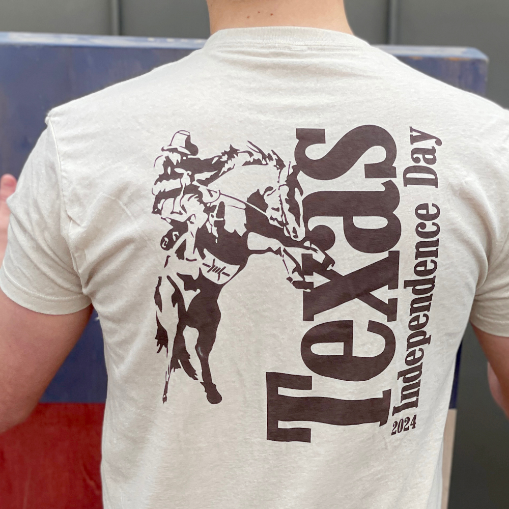 Heritage Printed Tee - Texas Independence Day 2024