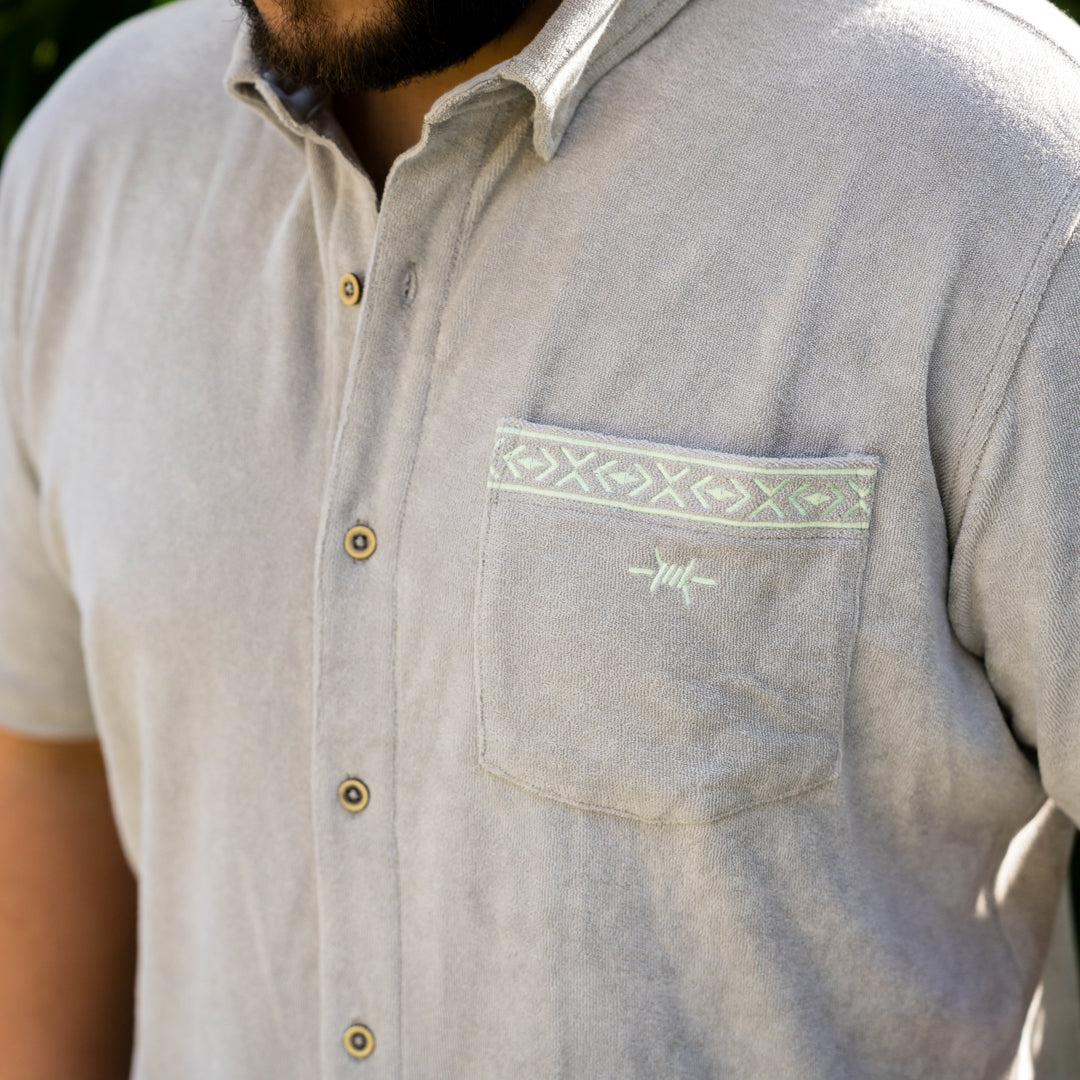 Terlingua Terry Cloth Shirt - Mockingbird Gray