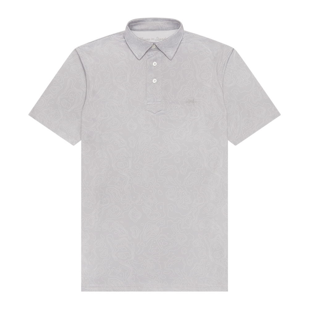 Traditions Polo - Big Bend Topo Mockingbird Gray