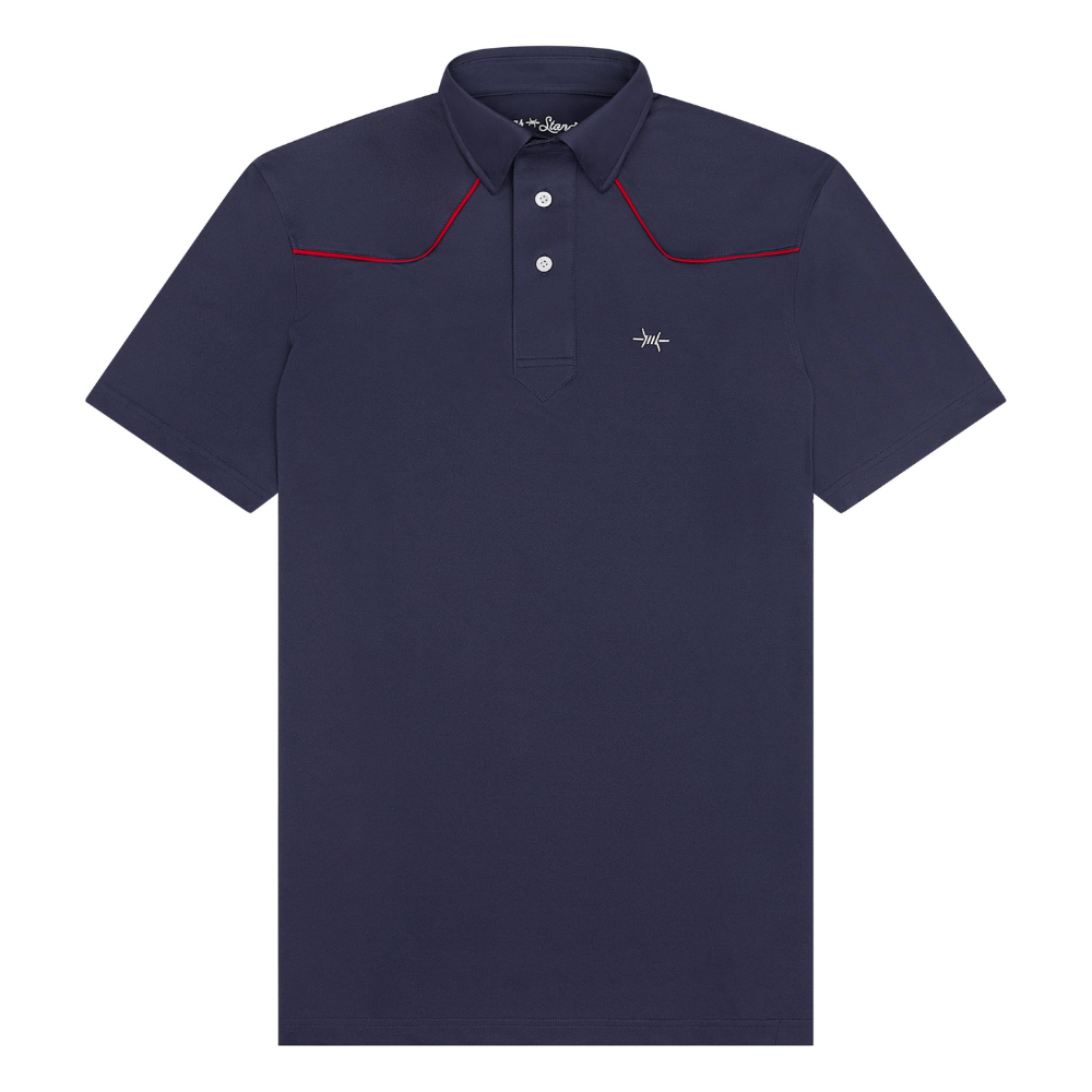 Lariat Western Polo - Lone Star