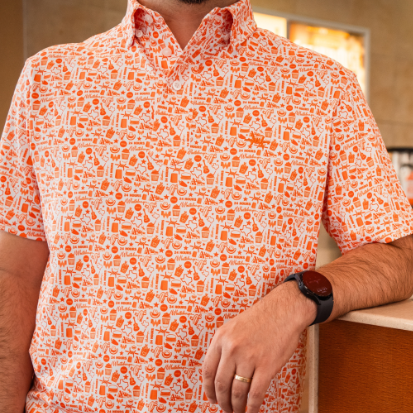 Traditions Polo - Whataburger Icons
