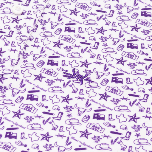 Traditions Polo - Texas Icons Purple