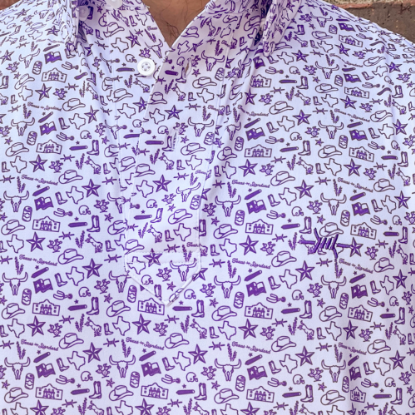 Traditions Polo - Texas Icons Purple