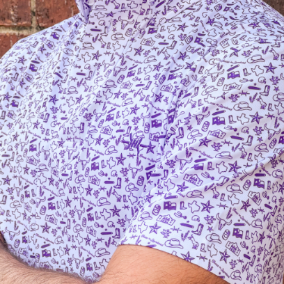 Traditions Polo - Texas Icons Purple