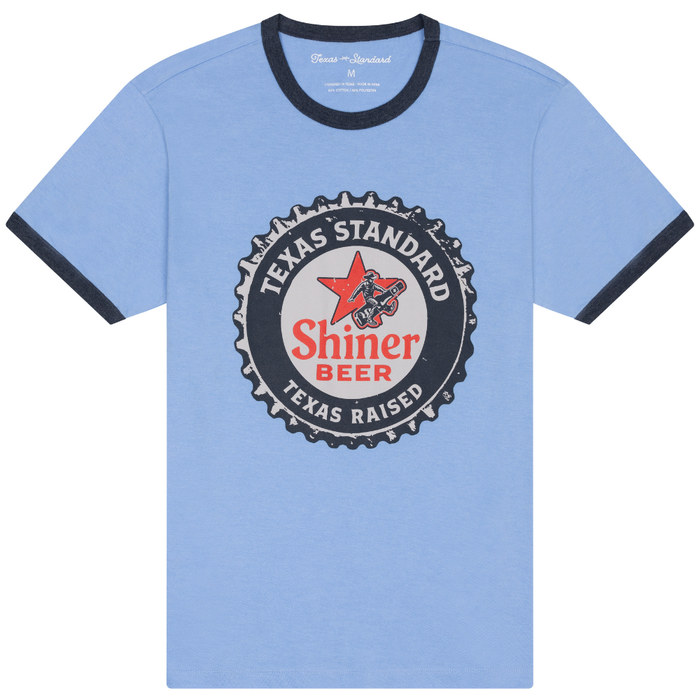 Heritage Printed Ringer Tee - Shiner Bottle Cap