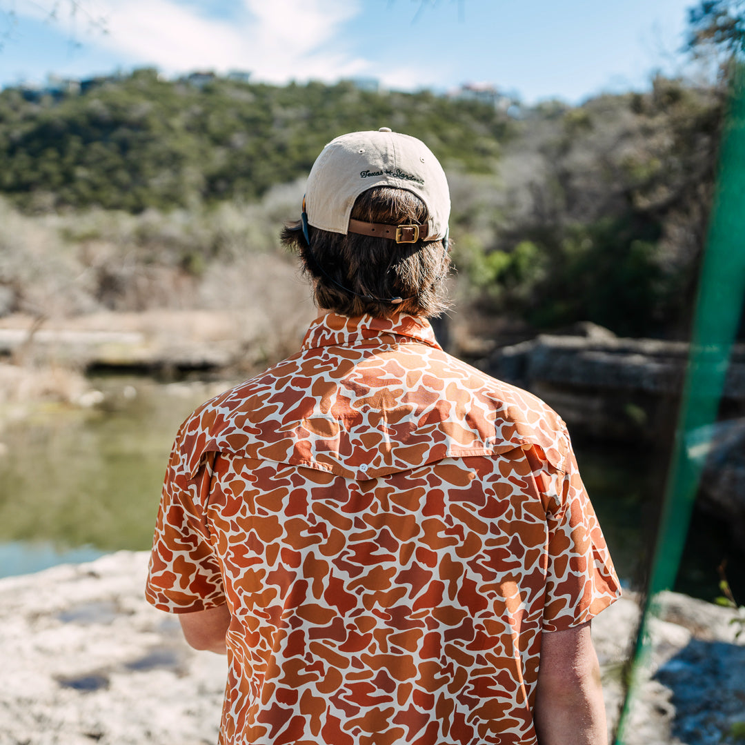 Guayabera Libre - Burnt Orange Camo