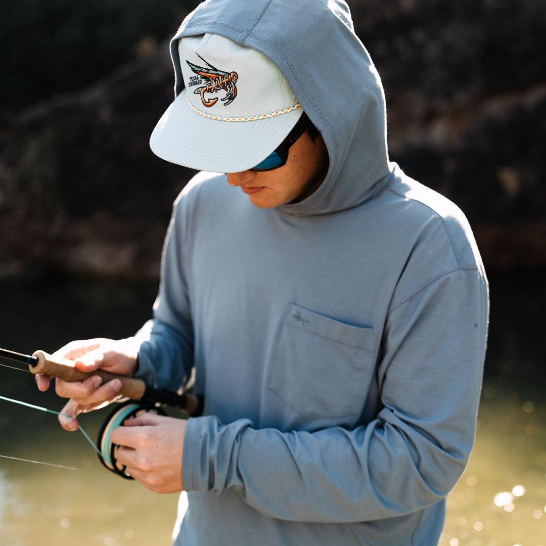 Brazos Hoodie - Bayou Blue