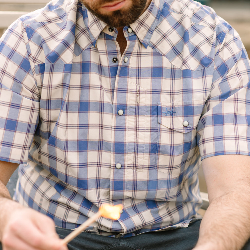 Western Field Shirt Short Sleeve - Meridian