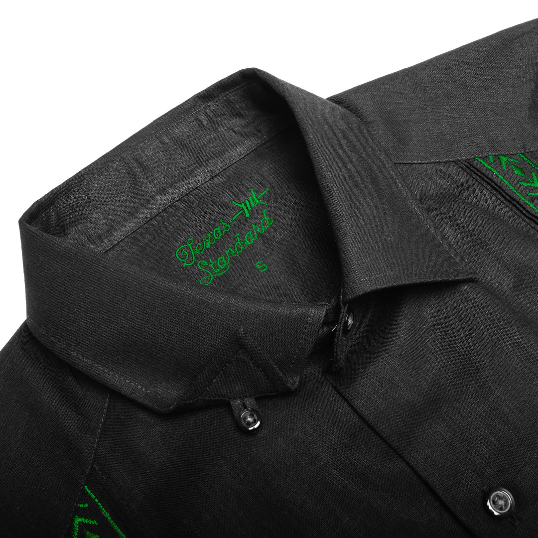 Tejas Guayabera - Diablo Verde