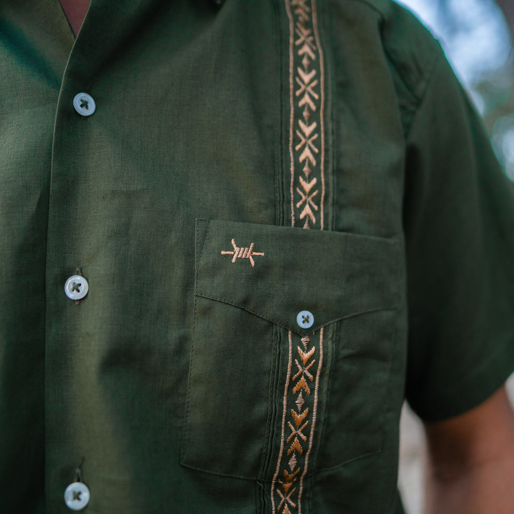 Tejas Guayabera - Agave Oro