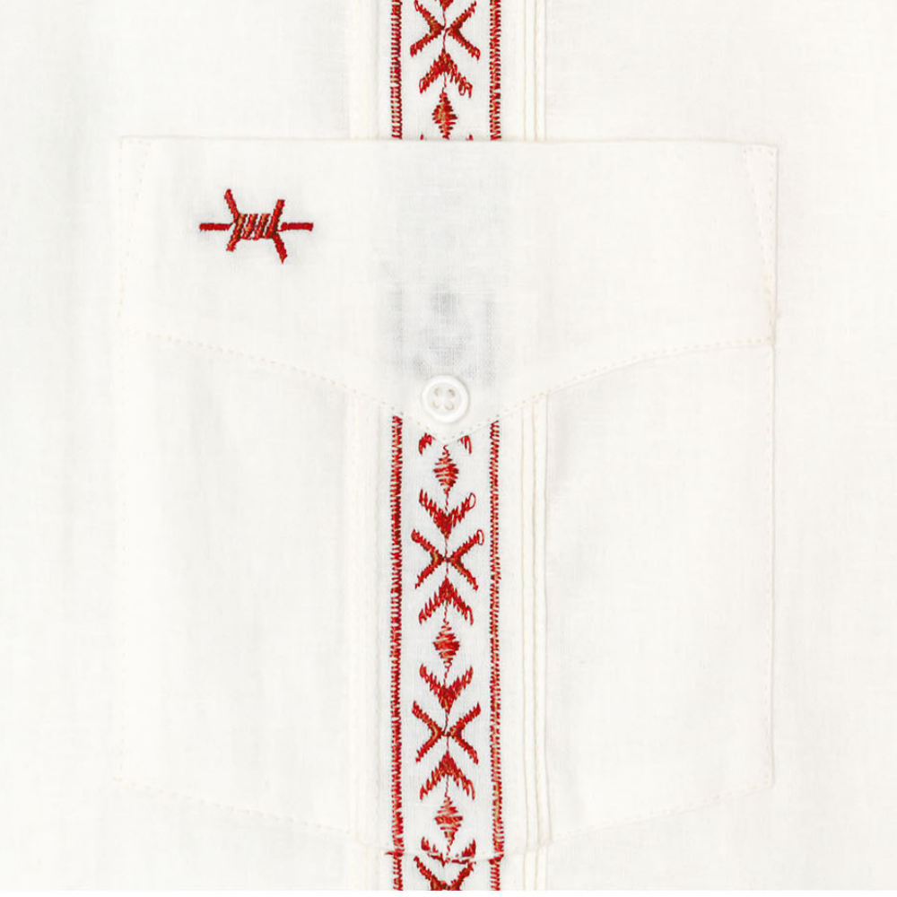 Tejas Guayabera - Red River