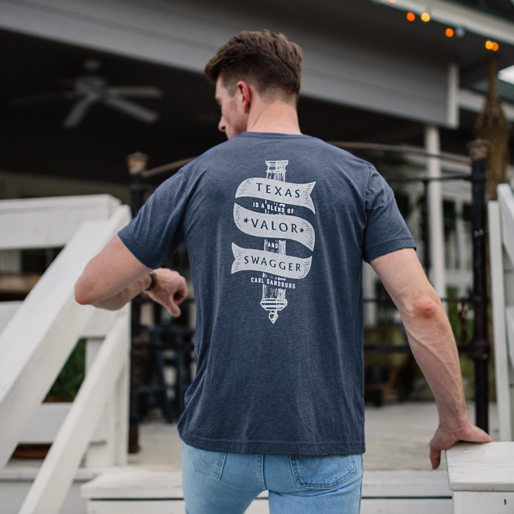 Heritage Printed Tee - Valor and Swagger - Texas Standard
