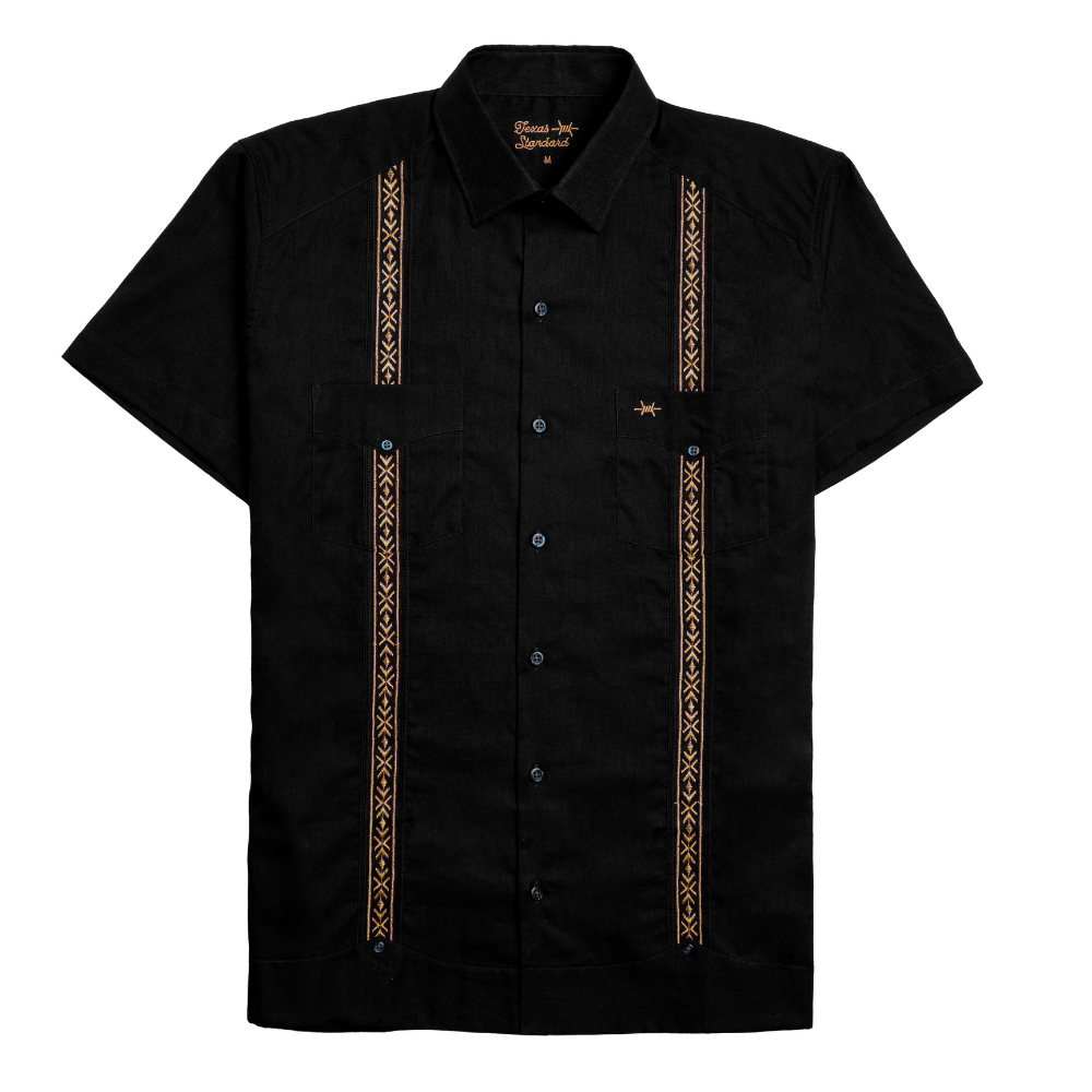 Tejas Guayabera - Diablo Oro – Texas Standard Tejas Guayabera - Diablo Oro – Texas Standard