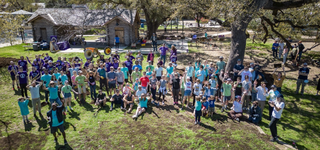 Giving Back to Our Community: Texas Standard at It's My Park Day