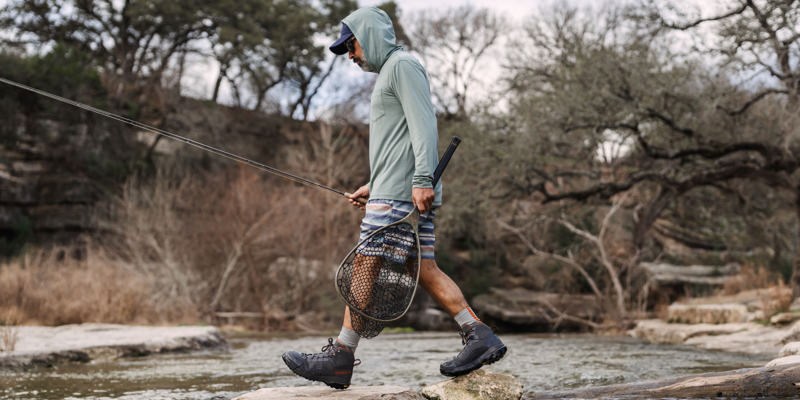 Brazos Hoodie + Waterloo Swim Shorts