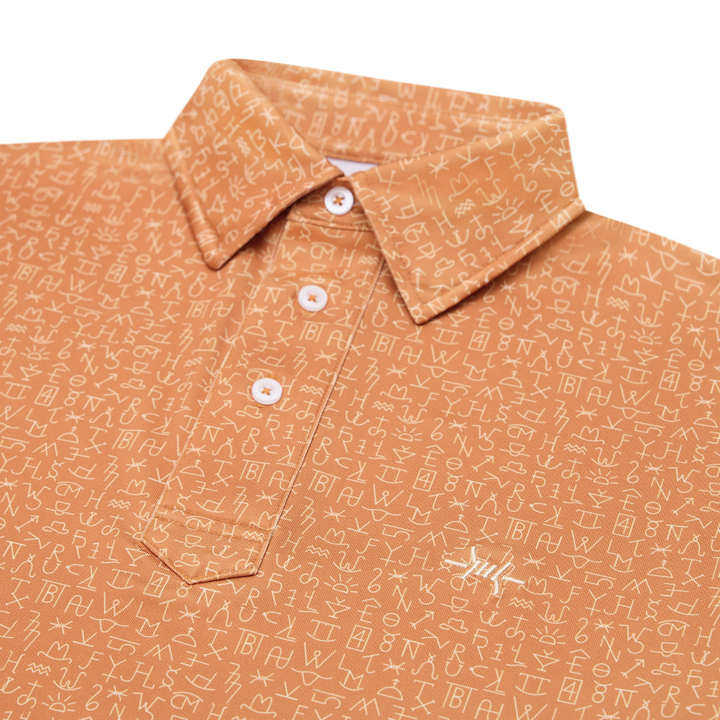 Chisholm Traditions Polo - Burnt Orange