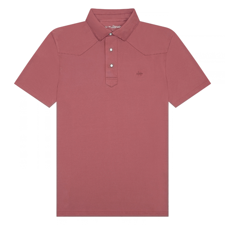 Western Traditions Polo - Maroon