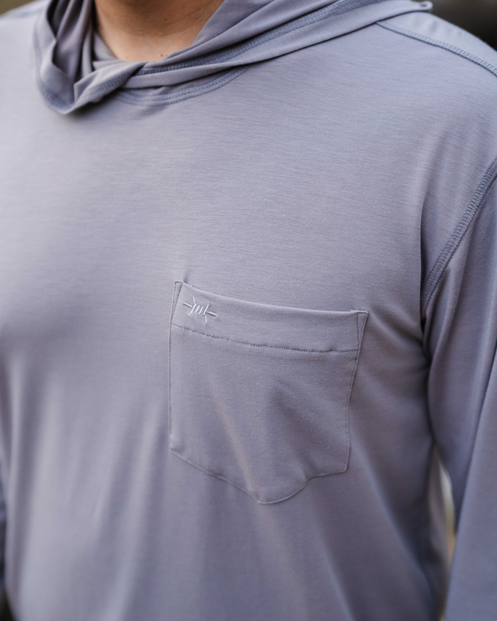 Brazos Hoodie - Mockingbird Gray