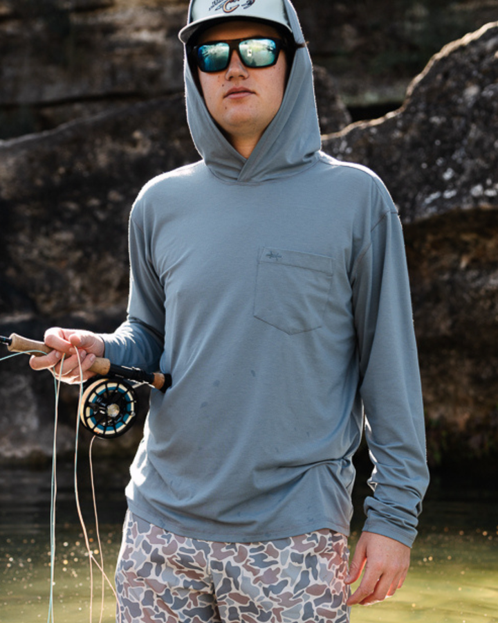 Brazos Hoodie - Bayou Blue
