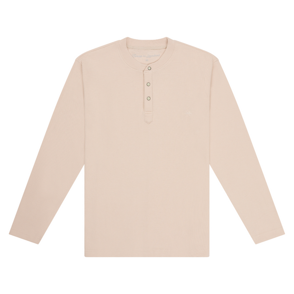 Standard Waffle Henley - Rawhide – Texas Standard