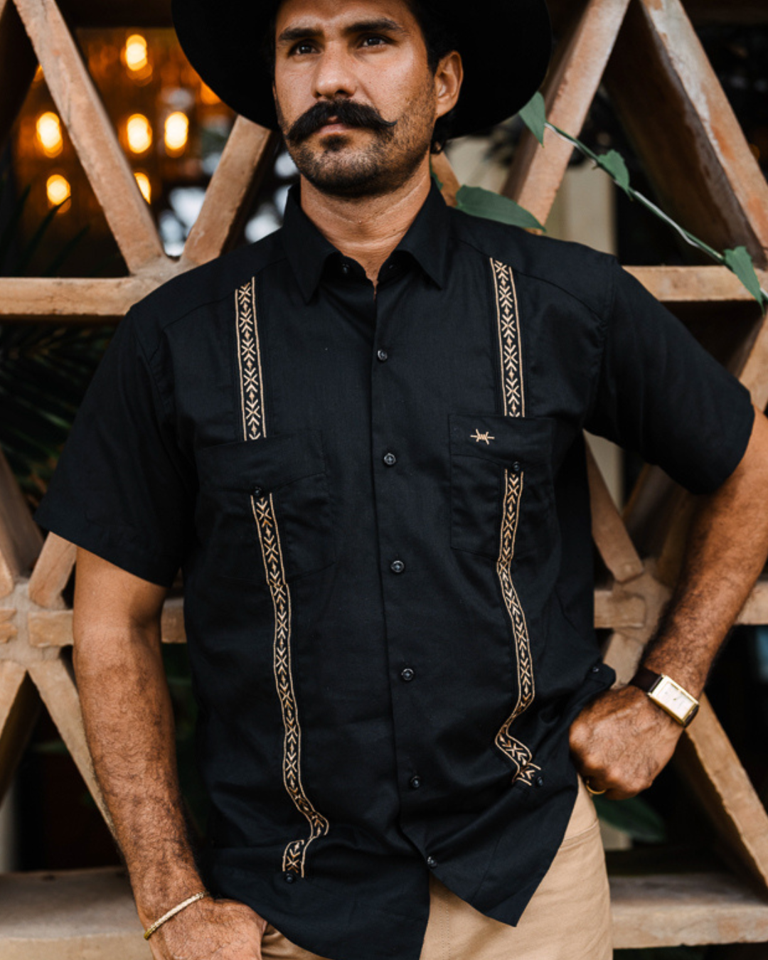 Tejas Guayabera - Diablo Oro
