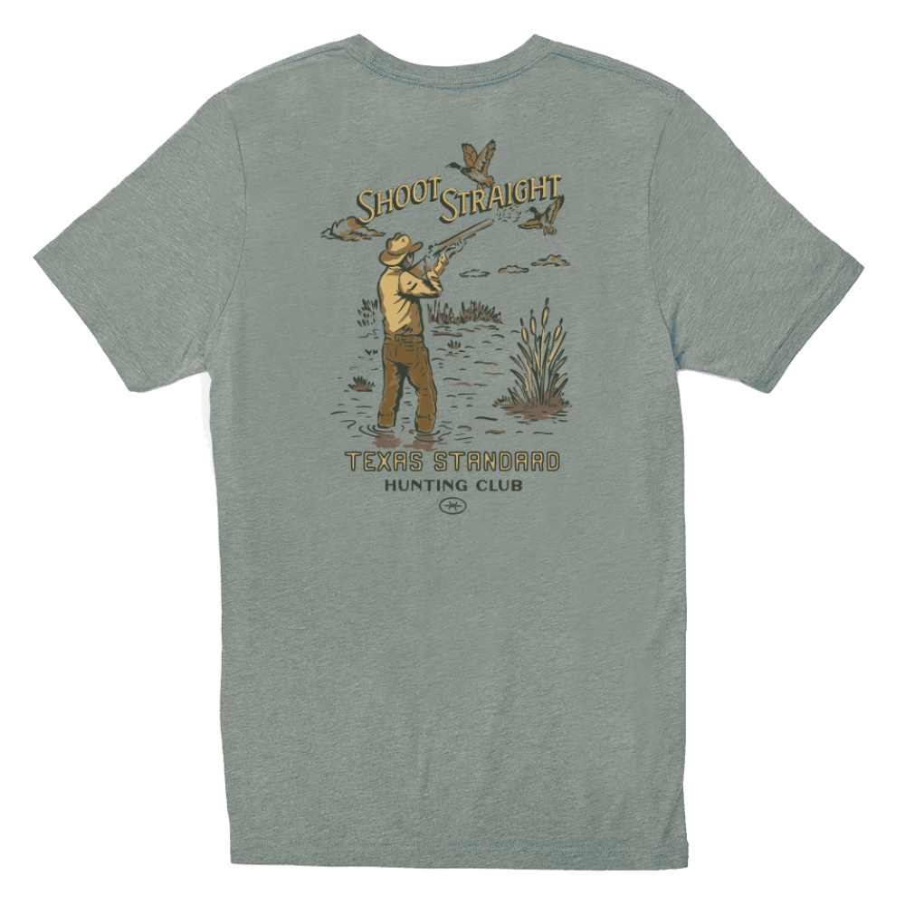 Heritage Printed Tee - Shoot Straight