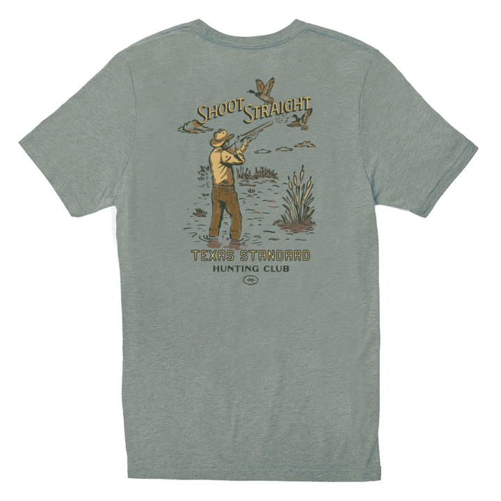 Heritage Printed Tee - Shoot Straight