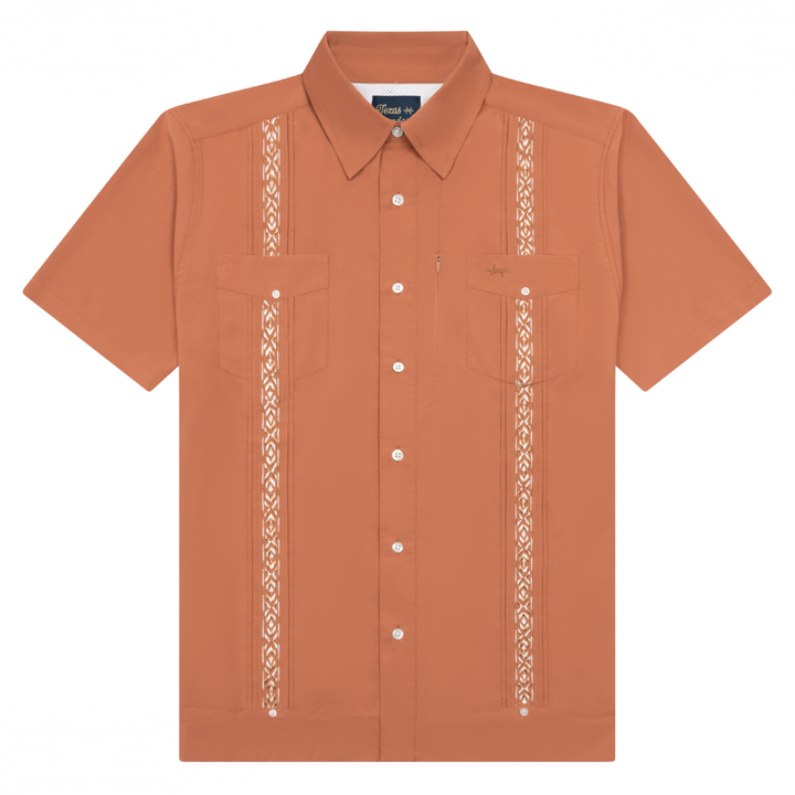 Guayabera Libre - Cobre Cuero